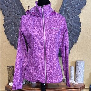 Columbia Women's Pink Switchback Rain Jacket